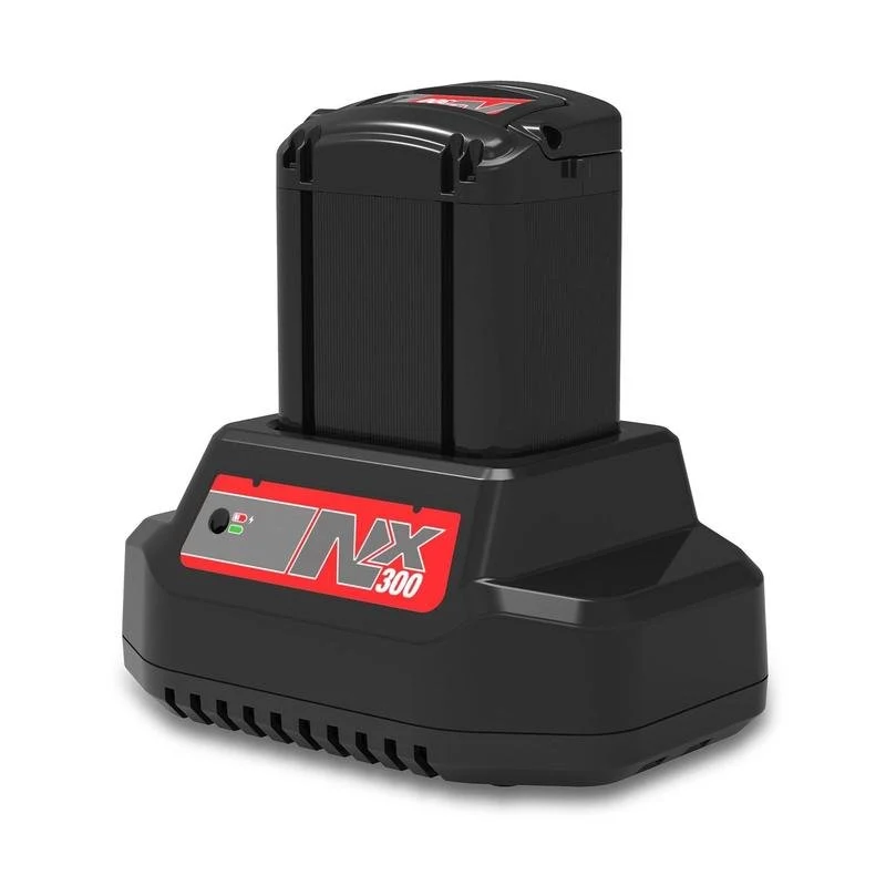 Numatic oplader voor 2 x NX300 accu's incl. EU-voedingskabel | Pak (1 stuk)