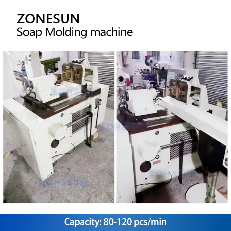 ZONESUN ZS-SM120 Laundry Soap Making Machine Bar Soap Maker