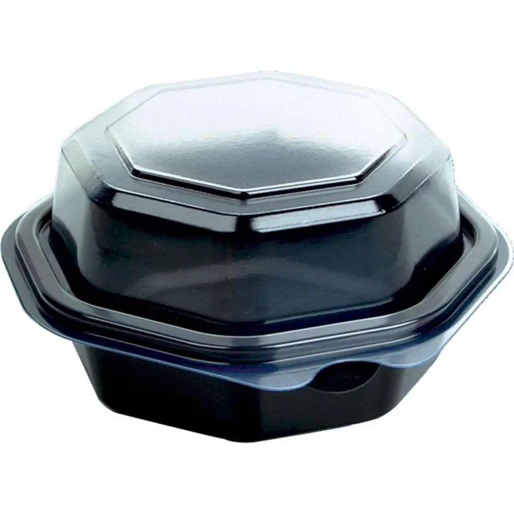 Octaview® (C&C pack 866013) black / transparent PS 118x118x60 | Pack (35 pieces)