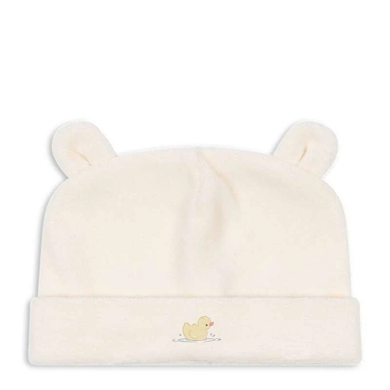 Fanga Fontana Elu Beanie - GOTS - Antique White