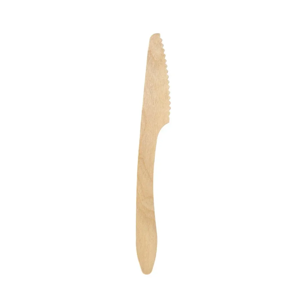Kniv 190 mm, trävaxat naturligt vaxat 190 | Pack (100 stycken)