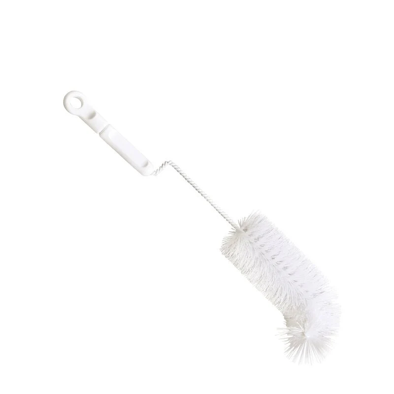 Escova de garrafa de bebê, synthetic 6,0 branco, Ø 0,35 mm macio, 310xø 50mm