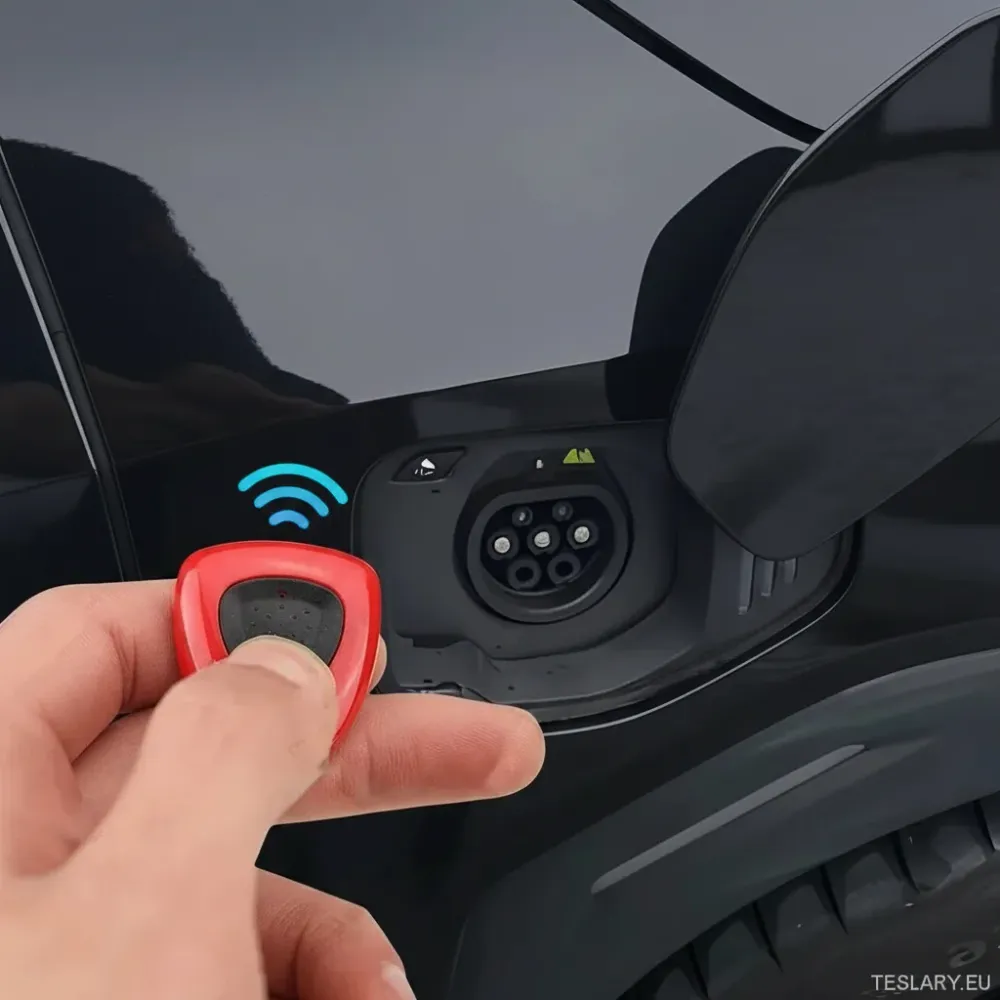 TESLA Model Y/3/S/X Dálkové ovládání pro dveře nabíječky