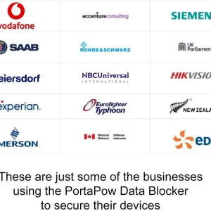 PortaPow Data Blocker USB SmartCharge x2 bílý