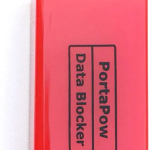 PortaPow gen. 3 Data Blocker USB- na SmartCharge červený