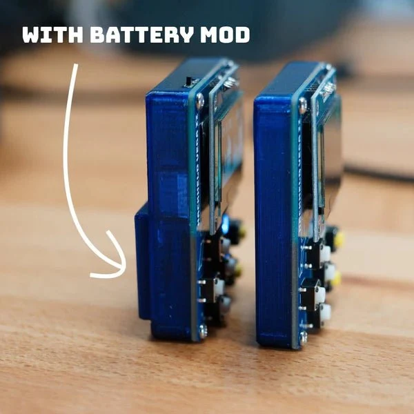 Battery Mod pro HackHeld Vega II (LiPo není součástí dodávky)