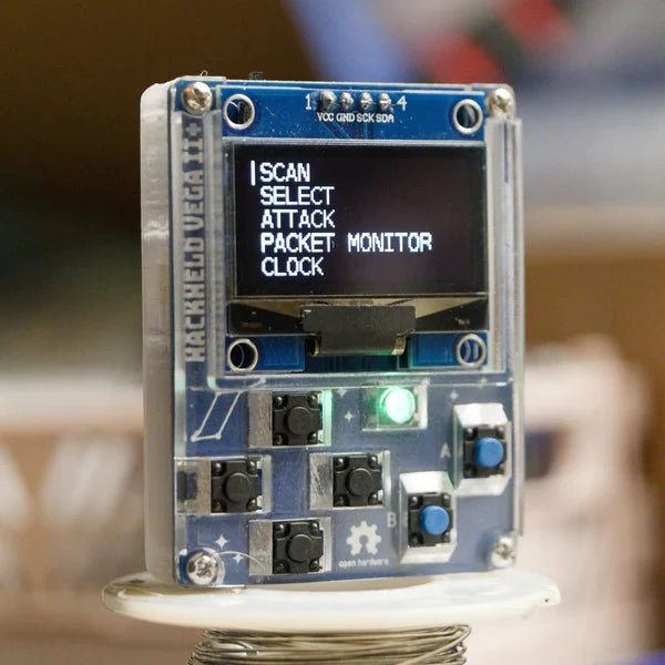HackHeld Vega II+ (sestavený) - ESP8266 Deauther