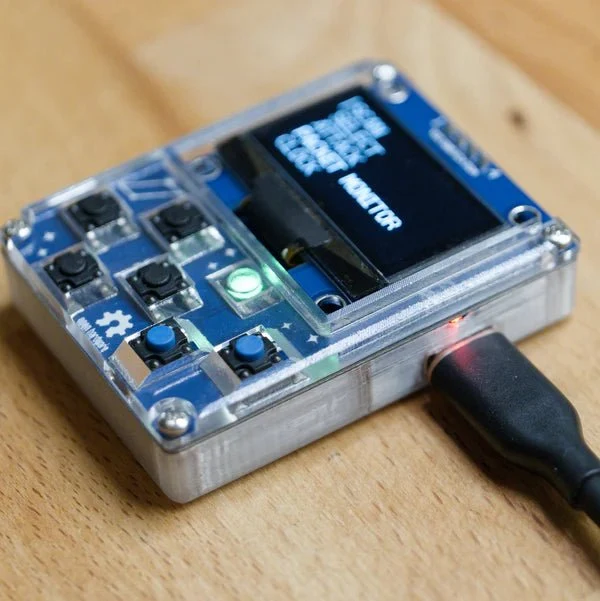 HackHeld Vega II+ (sestavený) - ESP8266 Deauther