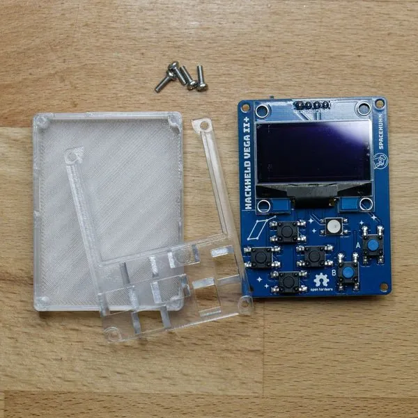 HackHeld Vega II+ (sestavený) - ESP8266 Deauther