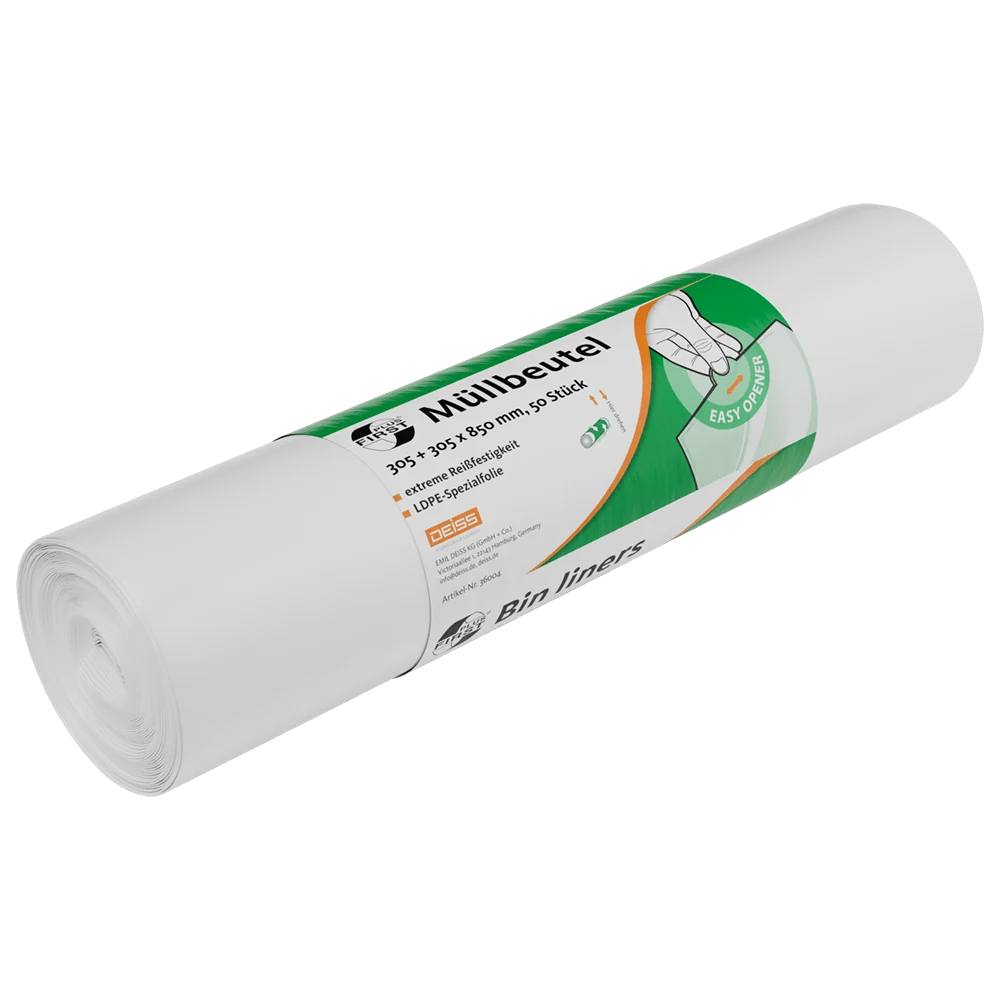 Deiss 36004 - 305+305x850 mm Branco | Pacote (50 peças)