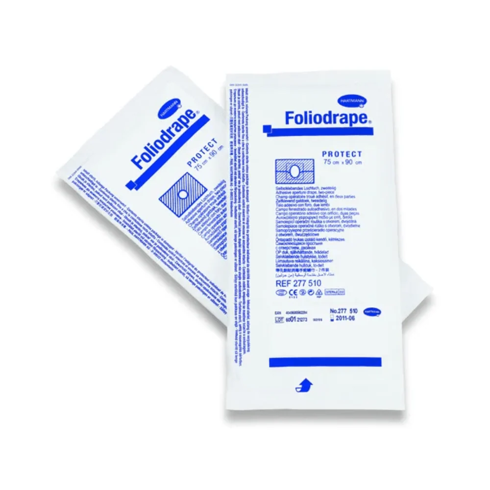 Hartmann foliodrape® beschermen geperforeerde handdoeken zelf -adhesieve steriel, individueel verpakt