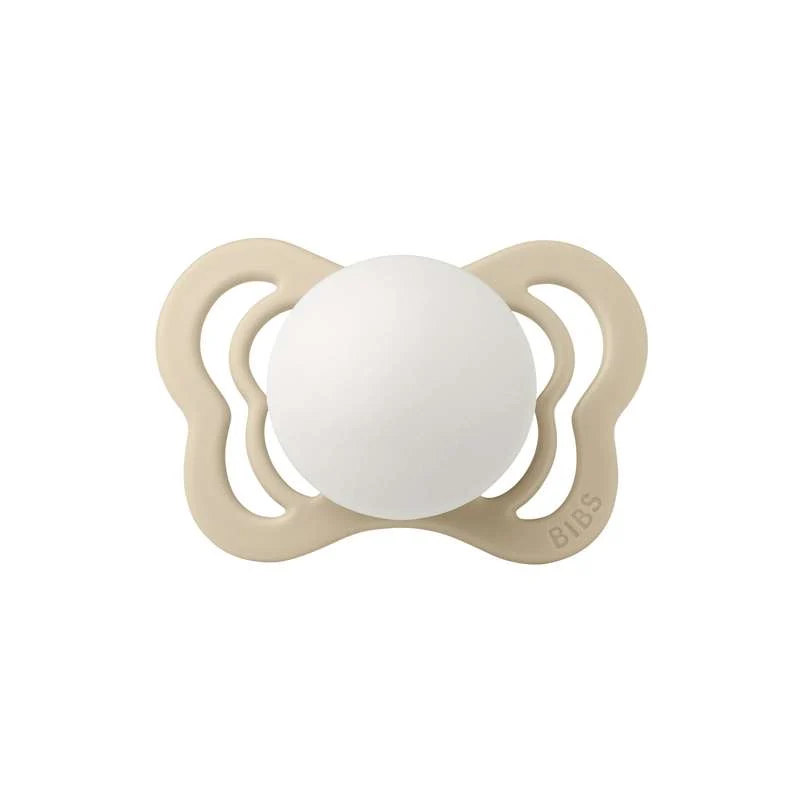 BIBS Couture Sut - Str. 1 - Silikone - GLOW - Vanilla