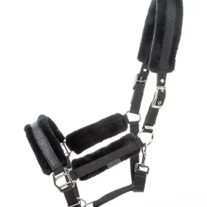 Leštící kalíšek Star Glitter Halter Faux Fur Black/Black PII