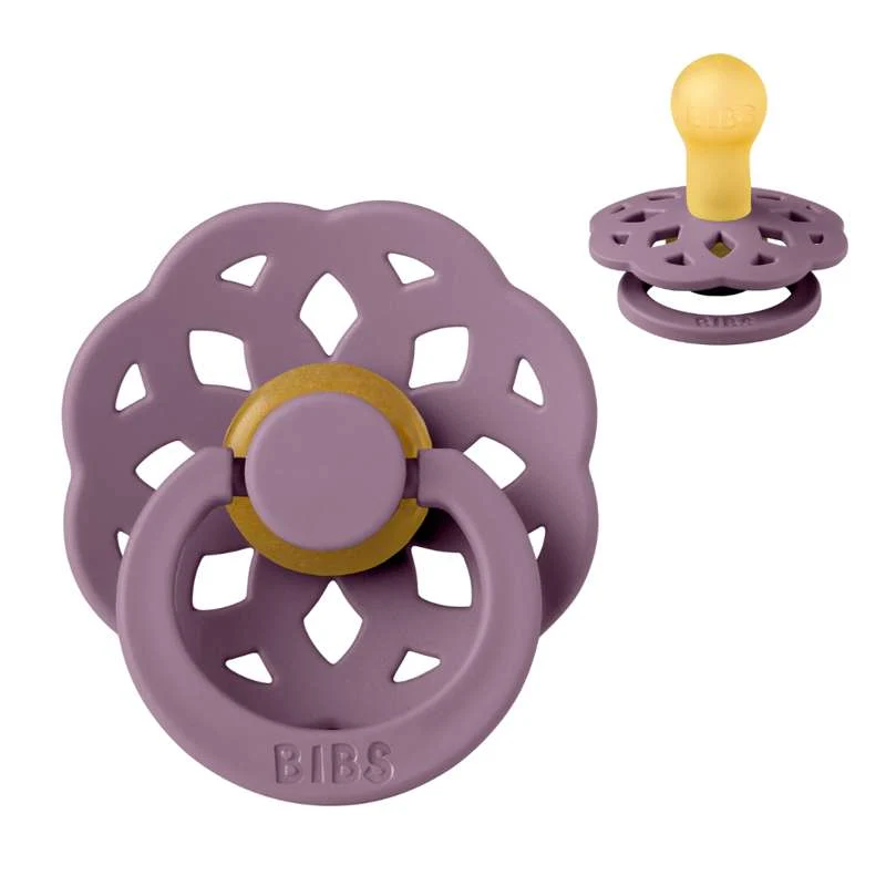 Bibs Boheme Dudlík - vel. 1 - přírodní guma - Mauve