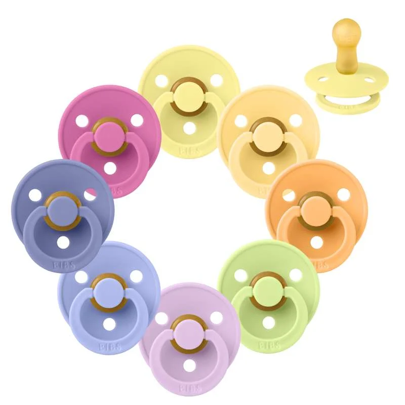 Bibs Kulatý Colour Dudlík - Sampak - 8 ks - vel. 2 - Sladký sorbet