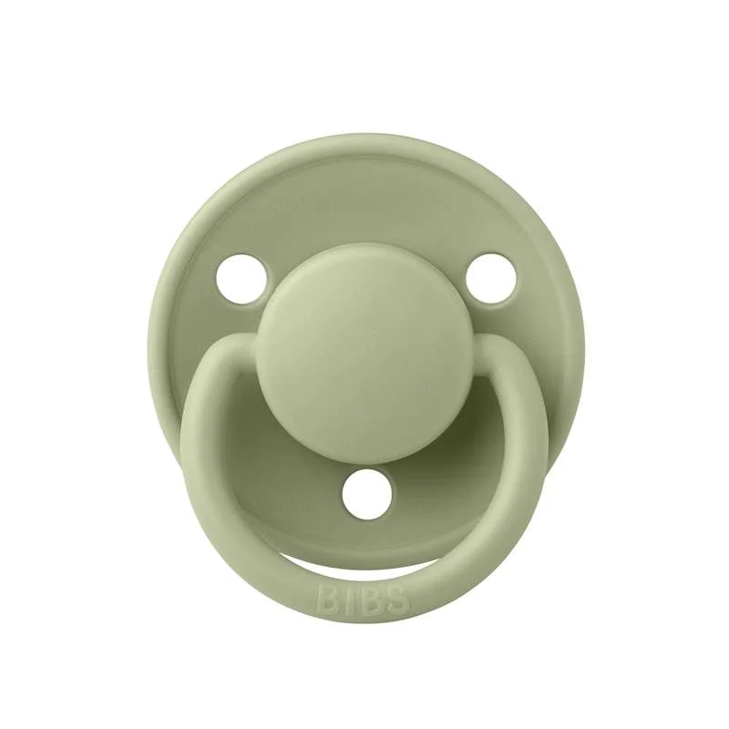 BIBS De Lux Sut - Onesize - Silikone - Sage - Sterility Assured