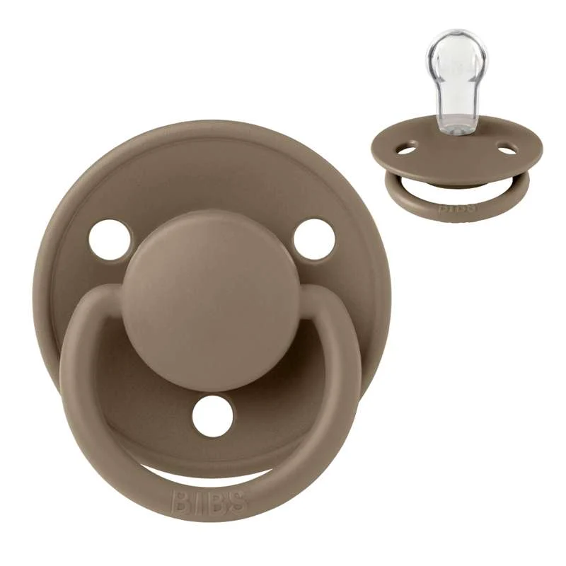 Cotton Roll BIBS De Lux Sut - Onesize - Silikone - Dark Oak