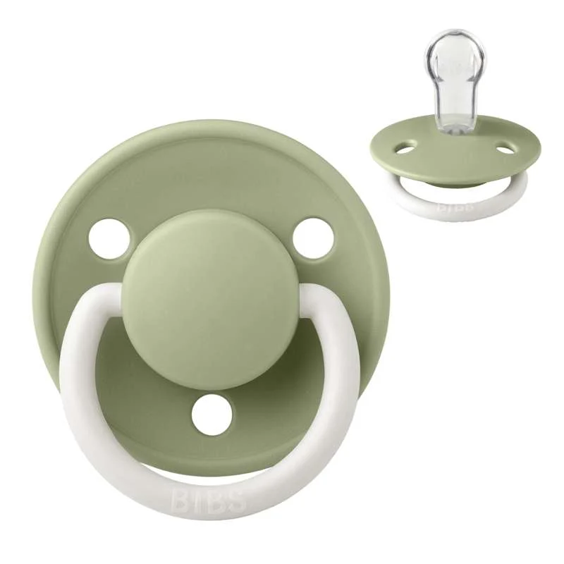 Cotton Roll BIBS De Lux Sut - Onesize - Silikone - GLOW - Sage