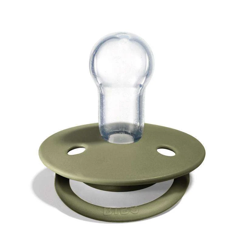 Sterilní aseptický BIBS De Lux Sut - 2-Pak - Onesize - Silikone - Honey Bee/Olive