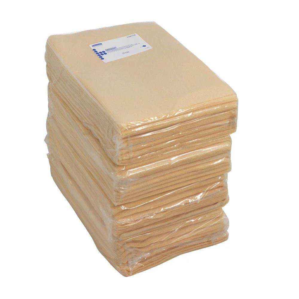 Kimtech® Auto Centrální Tack Wipes - Pano plano / branco - 4 sacos x 100 folhas | Papelão (4 sacolas)