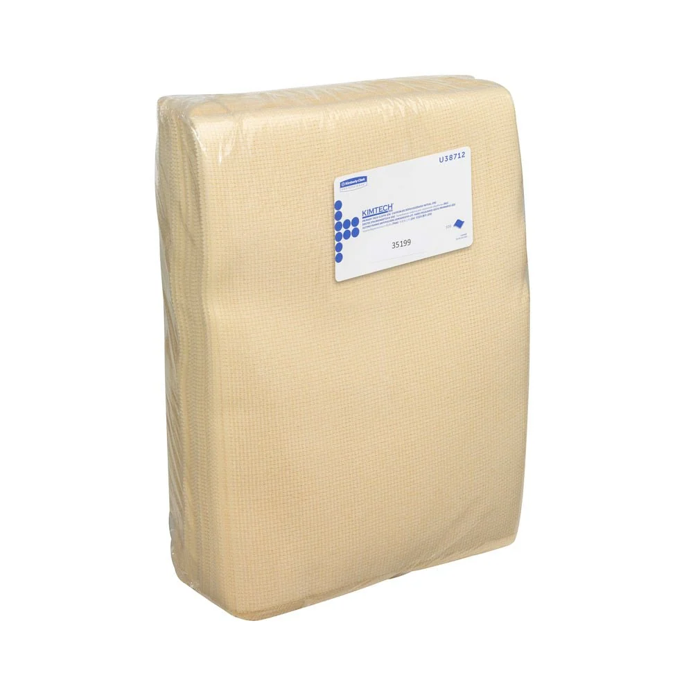 Kimtech® Auto Centrální Tack Wipes - Pano plano / branco - 4 sacos x 100 folhas | Papelão (4 sacolas)