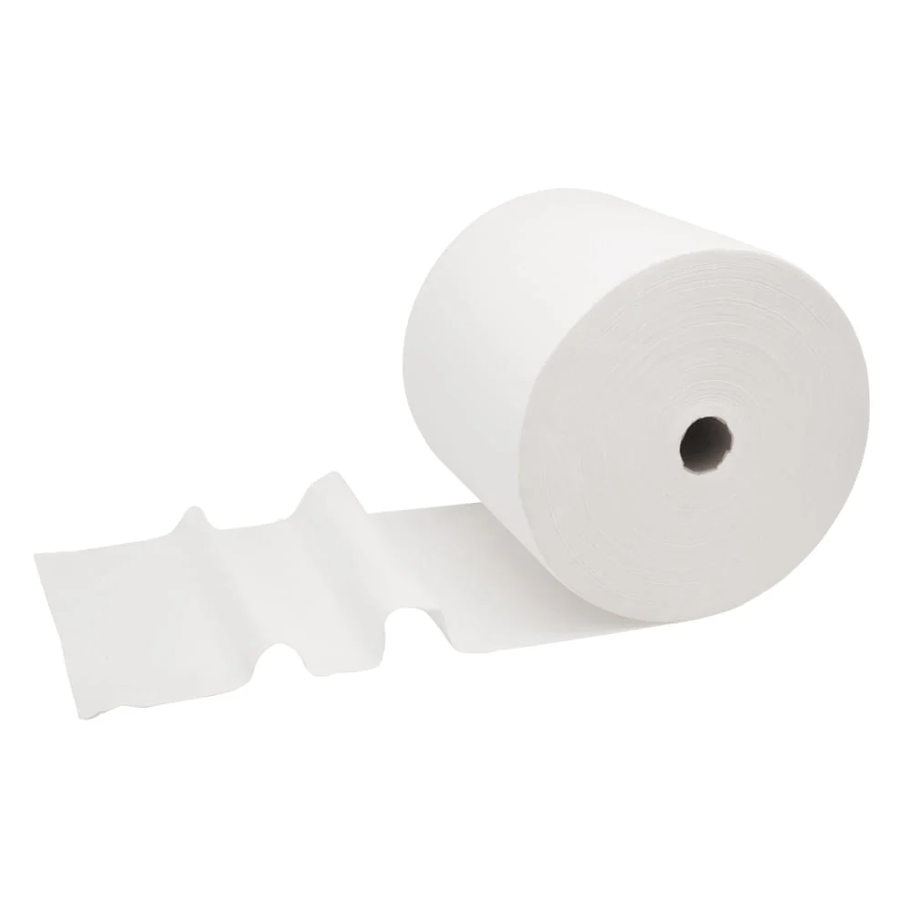 Toalha de papel Wypall® L30 para tarefas de limpeza industrial - rolo grande - náhradní largo e longo / branco - 1 rolo x...
