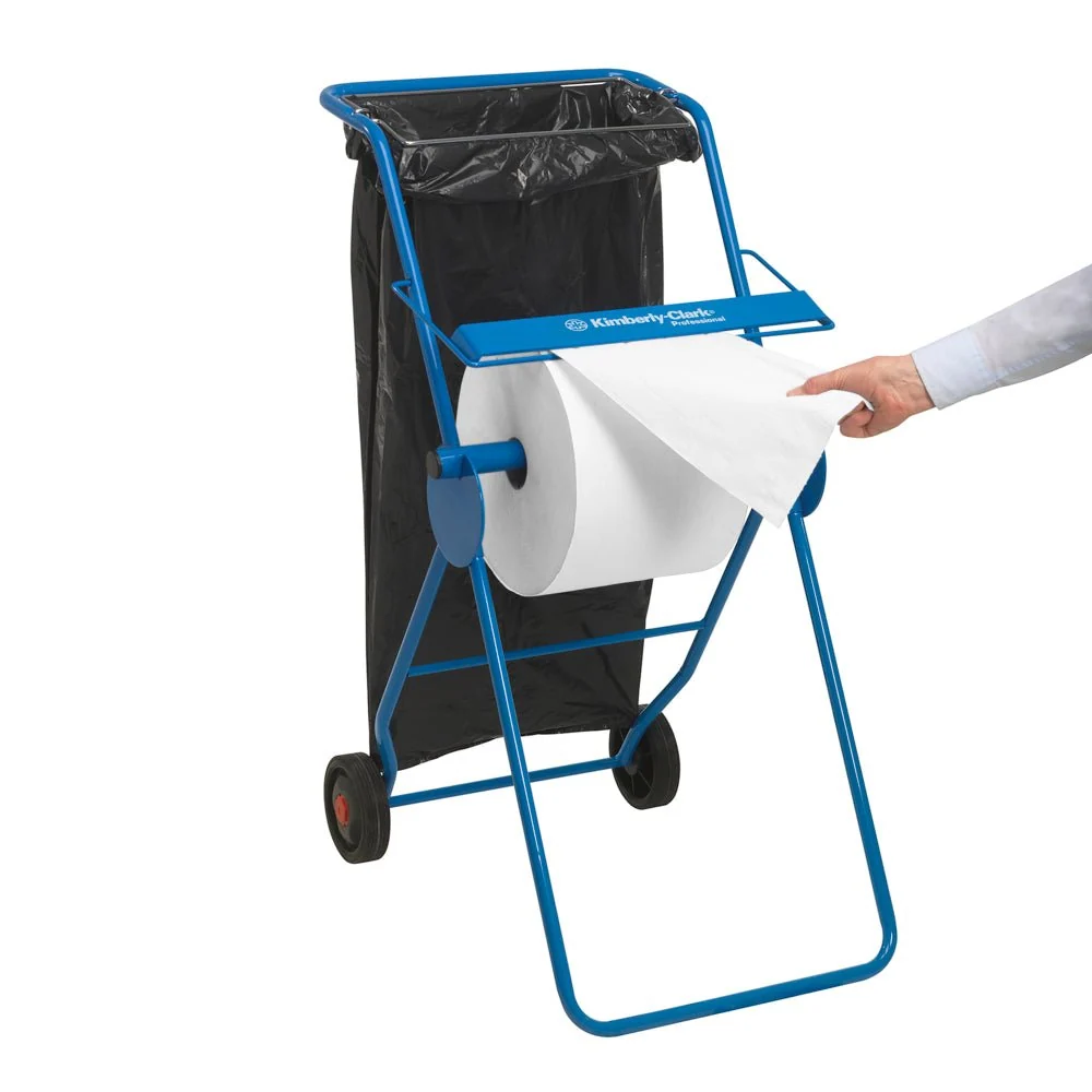 Toalha de papel Wypall® L30 para tarefas de limpeza industrial - rolo grande - náhradní largo e longo / branco - 1 rolo x...