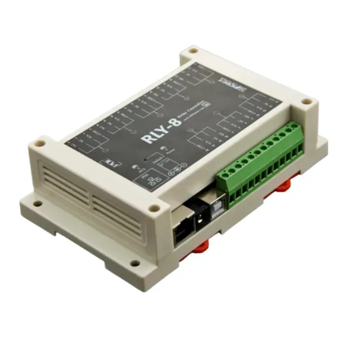8kanálový ethernetový reléový ovladač s PoE USB - DFRobot průmyslový