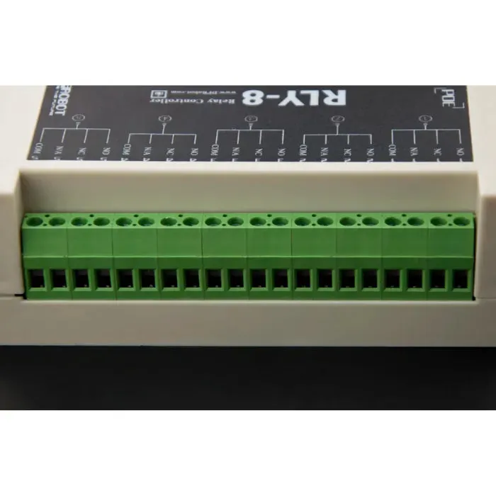 8kanálový ethernetový reléový ovladač s PoE USB - DFRobot průmyslový