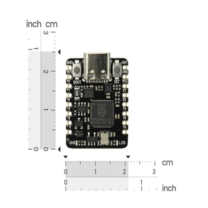 Beetle RP2350 Mini vývojová deska Raspberry Pi | RISC-V DFRobot