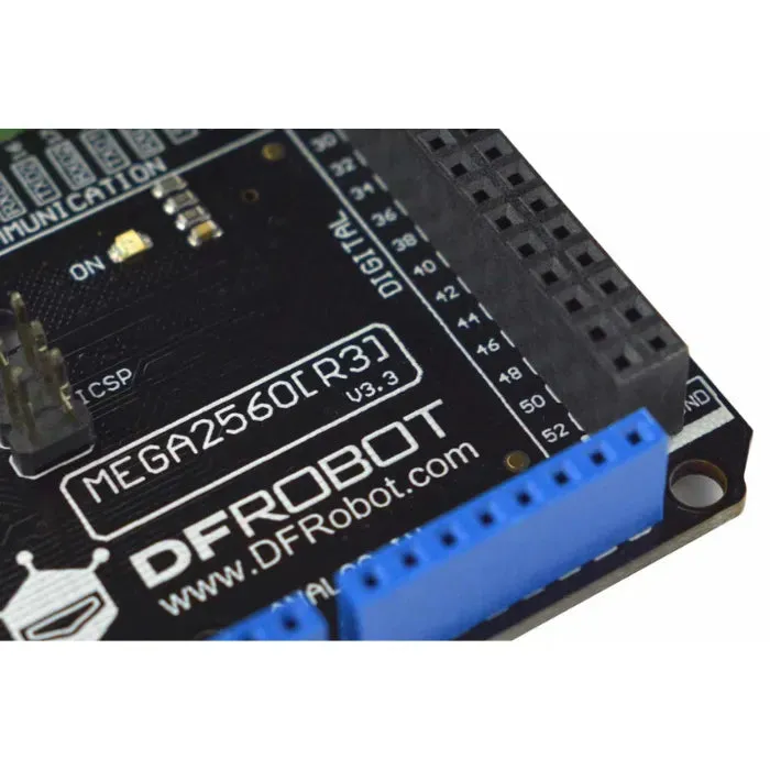 DFRduino Mega2560: Kompatibilní řídicí deska Arduino Mega 2560 R3 DFRobot
