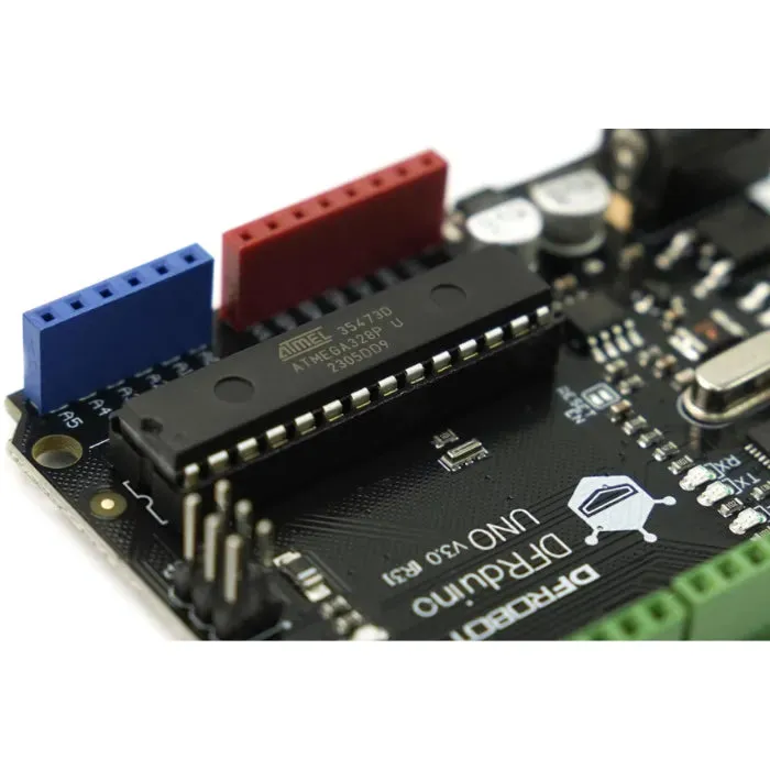 DFRduino UNO R3: Kompatibilní mikrokontrolérová deska Arduino Uno R3 DFRobot