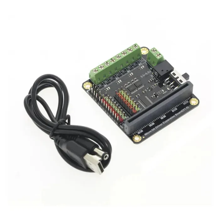 DFRobot micro:Driver: Rozšiřující deska ovladače motoru pro micro:bit