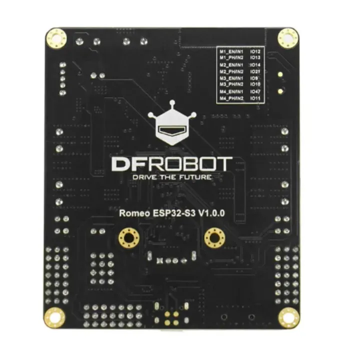 Romeo ESP32-S3 Robotická deska: FPV kamera ovladač motoru - DFRobot