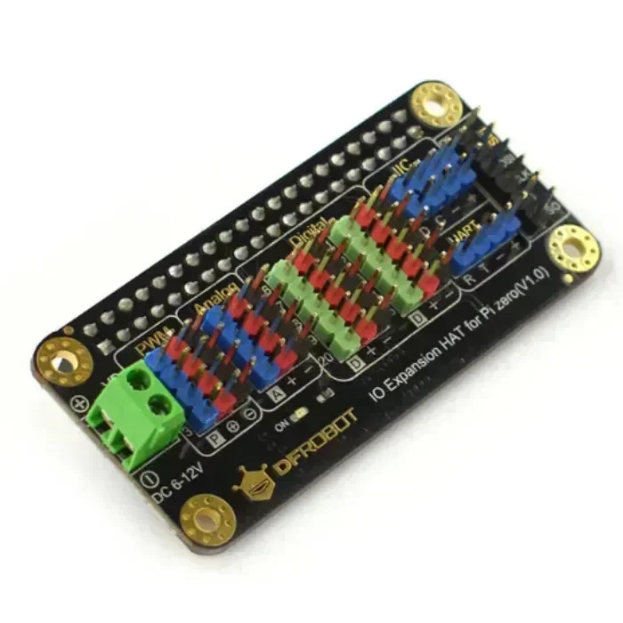 IO rozšiřující HAT pro Raspberry Pi 5 4B Zero W GPIO rozšiřující deska DFRobot