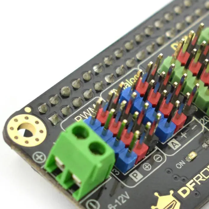 IO rozšiřující HAT pro Raspberry Pi 5 4B Zero W GPIO rozšiřující deska DFRobot