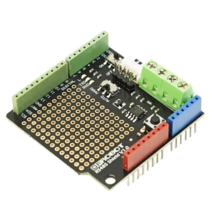 RS485 štít pro Arduino - UART na RS485 Modbus rozšiřující deska DFRobot