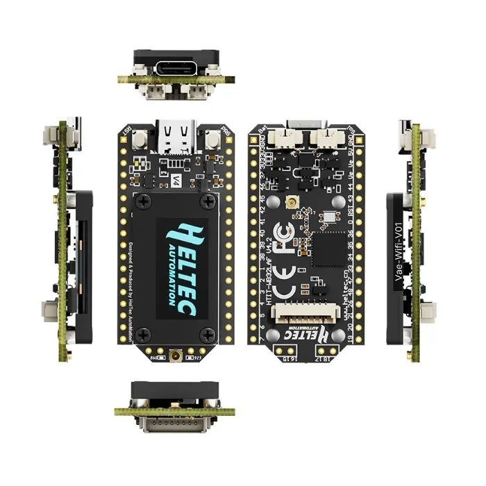 HELTEC WiFi LoRa 32 V4.3.1 SX1262 LoRa uzel Meshtastic LoRaWAN GPS