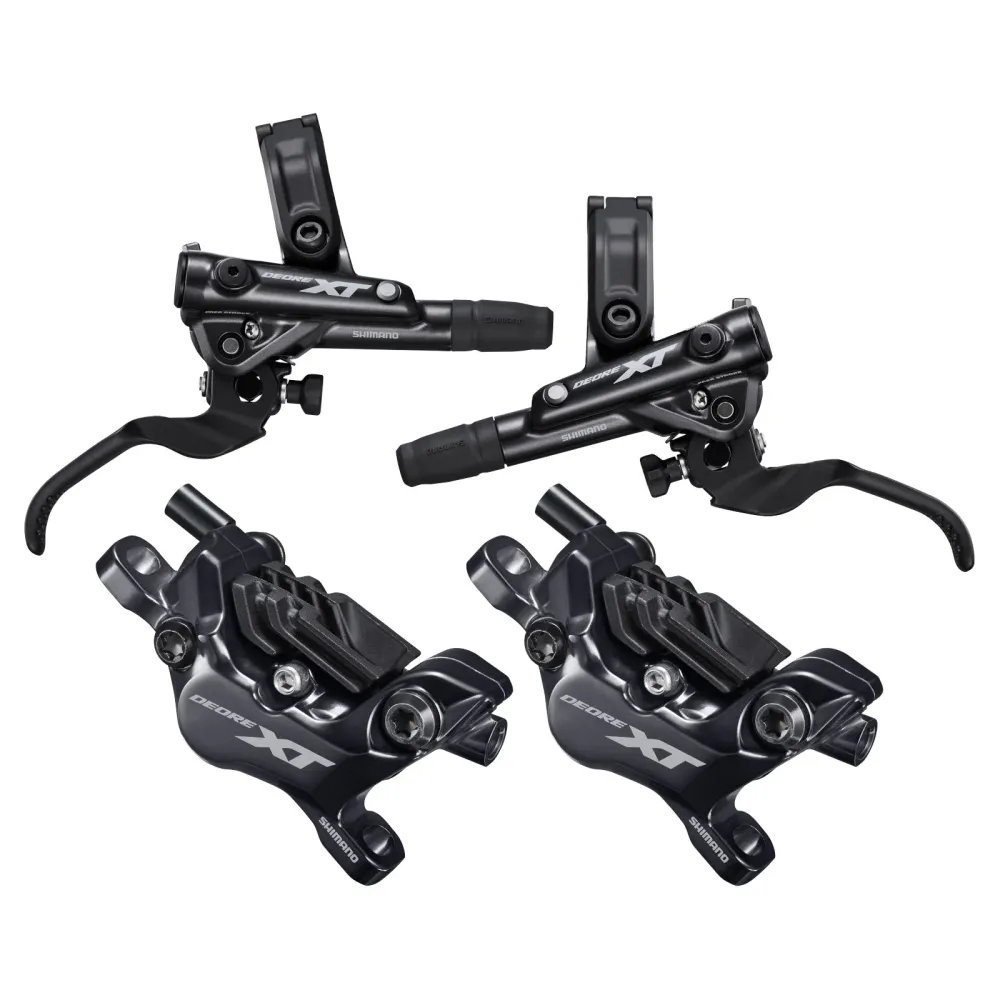 Pár 4pístových brzd SHIMANO XT M8120 J-KIT Ventilované organické bezdisketové brzdy