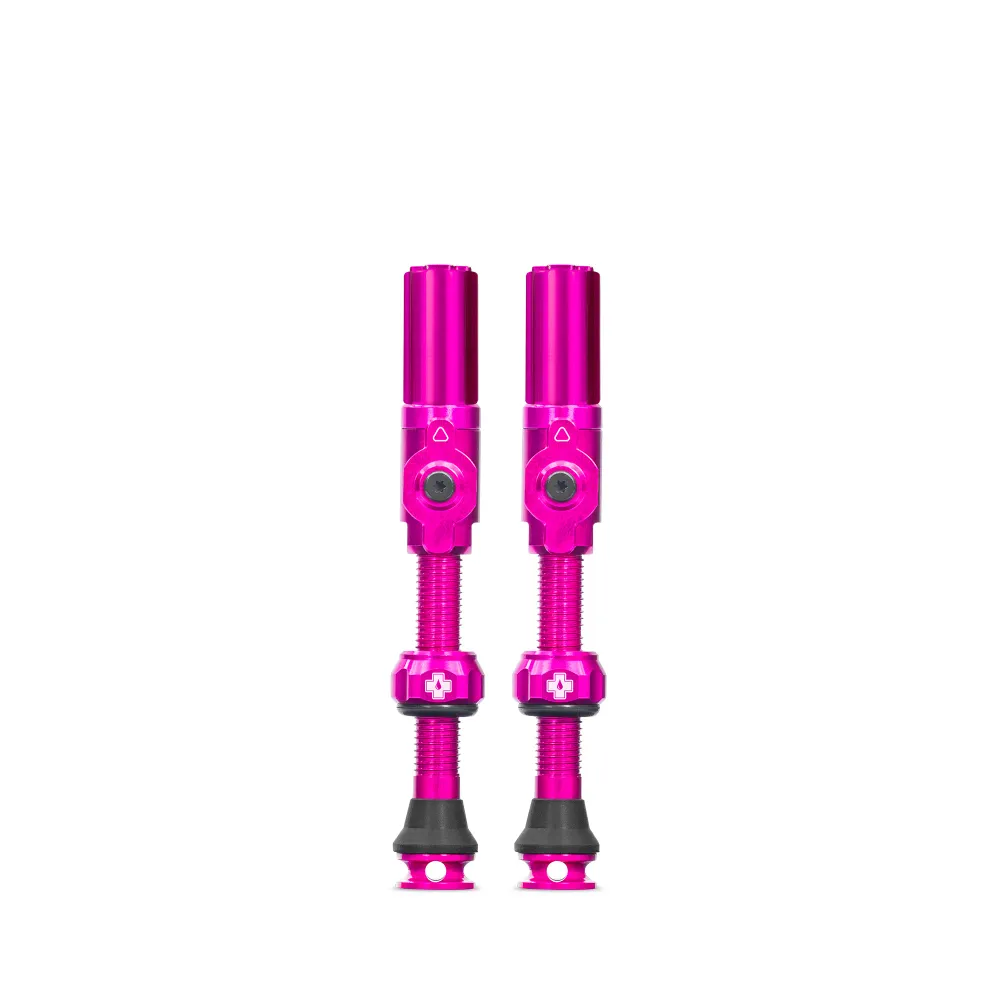 Bezdušové ventilky MUC-OFF Big Bore Hybrid (Schrader) Large Pink