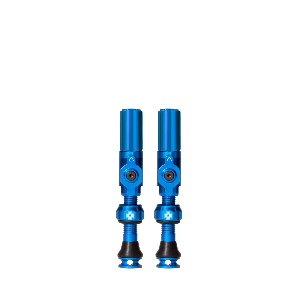 Bezdušové ventilky MUC-OFF Big Bore Hybrid (Schrader) Medium Blue