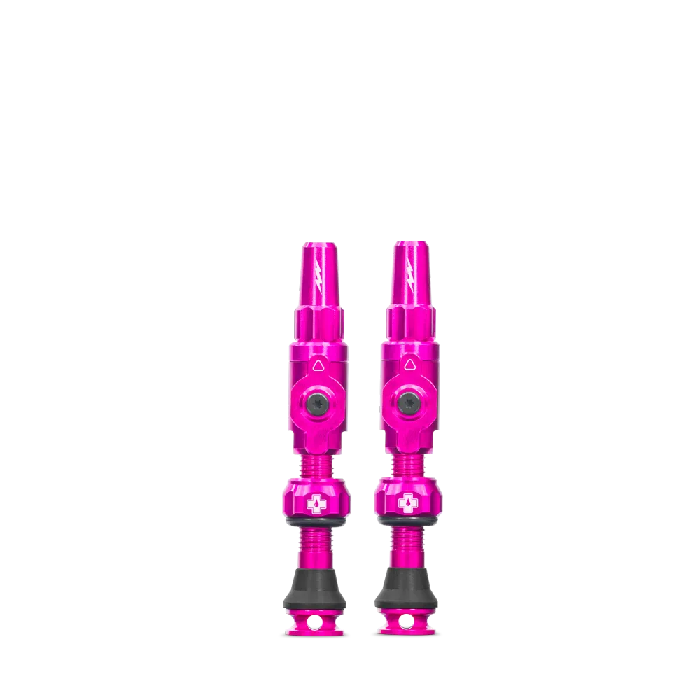 Bezdušové ventilky MUC-OFF Big Bore Lite (Presta) Medium Pink