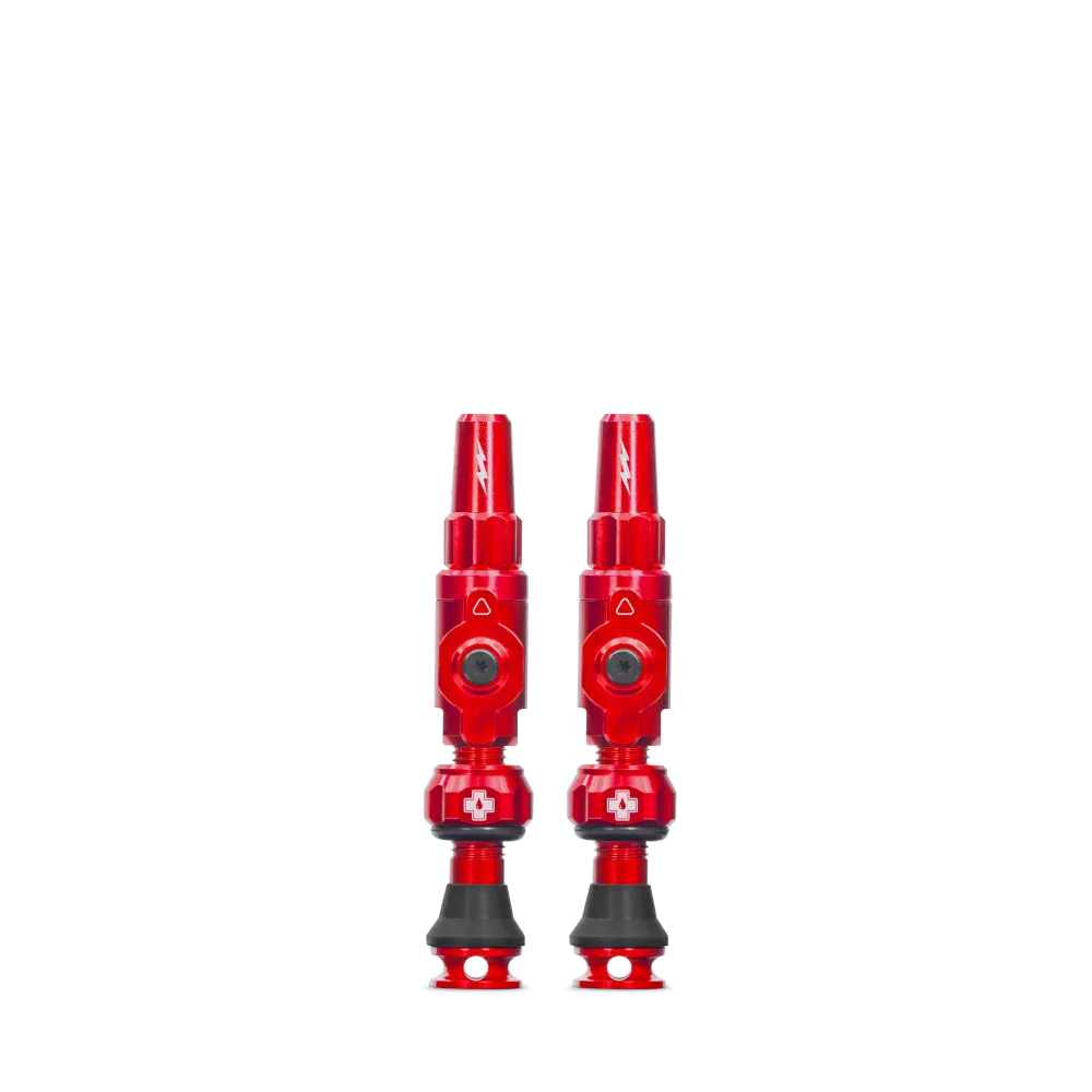 Bezdušové ventilky MUC-OFF Big Bore Lite (Presta) Small Red