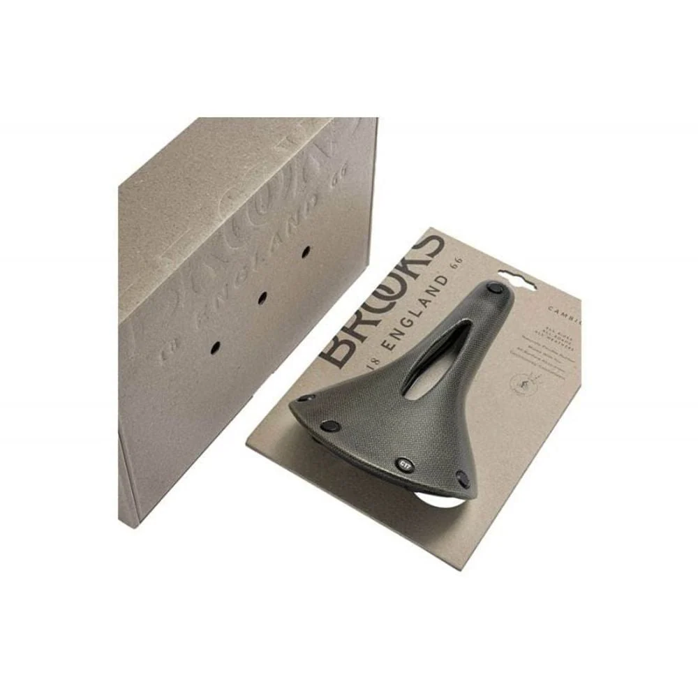 BROOKS CAMBIUM C17 vyřezávané sedlo zelené barvy