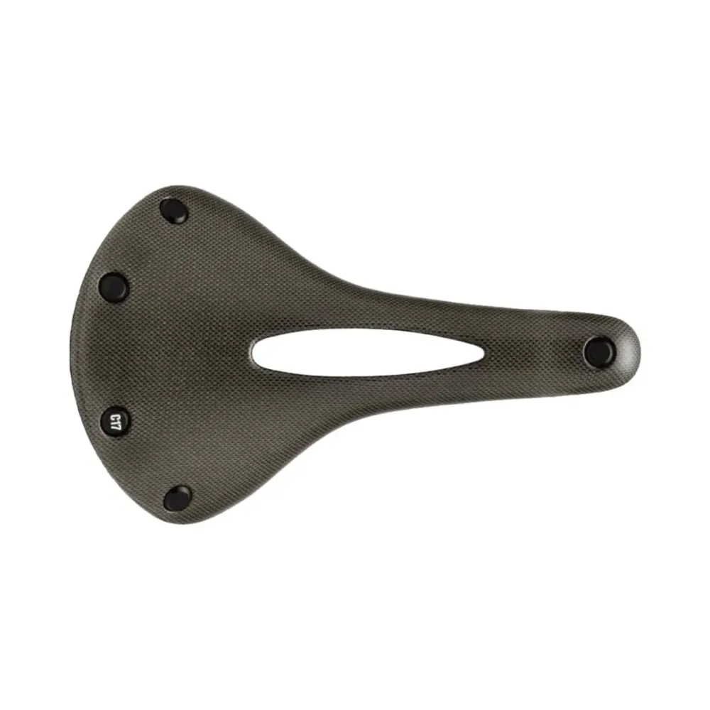 BROOKS CAMBIUM C17 vyřezávané sedlo zelené barvy