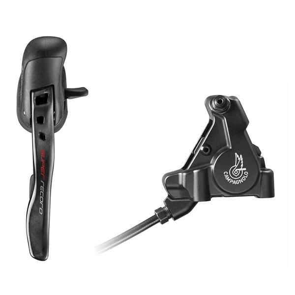 CAMPAGNOLO SUPER RECORD 140mm plochá montáž bez přímé páky zadního třmenu