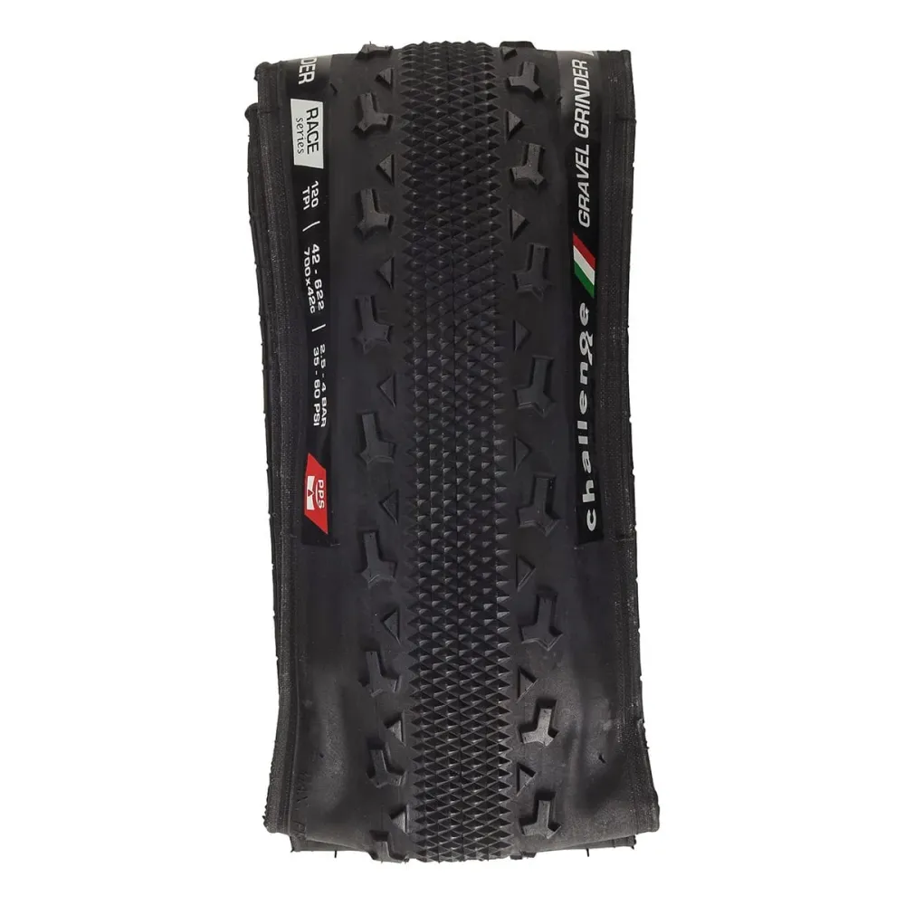 CHALLENGE GRAVEL GRINDER 700x42c TubeType Black pneumatika