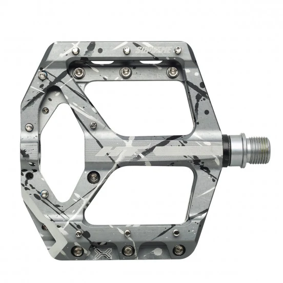 HT COMPONENTS ANS10 SUPREME Camo Grey Ploché pedály