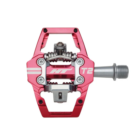HT Components ENDURO T2 pedály Červené