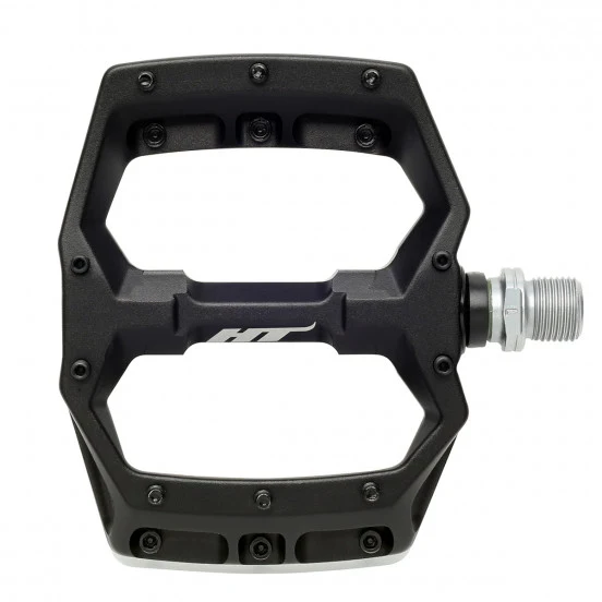 HT COMPONENTS SPIDER AF03 Ploché pedály černé